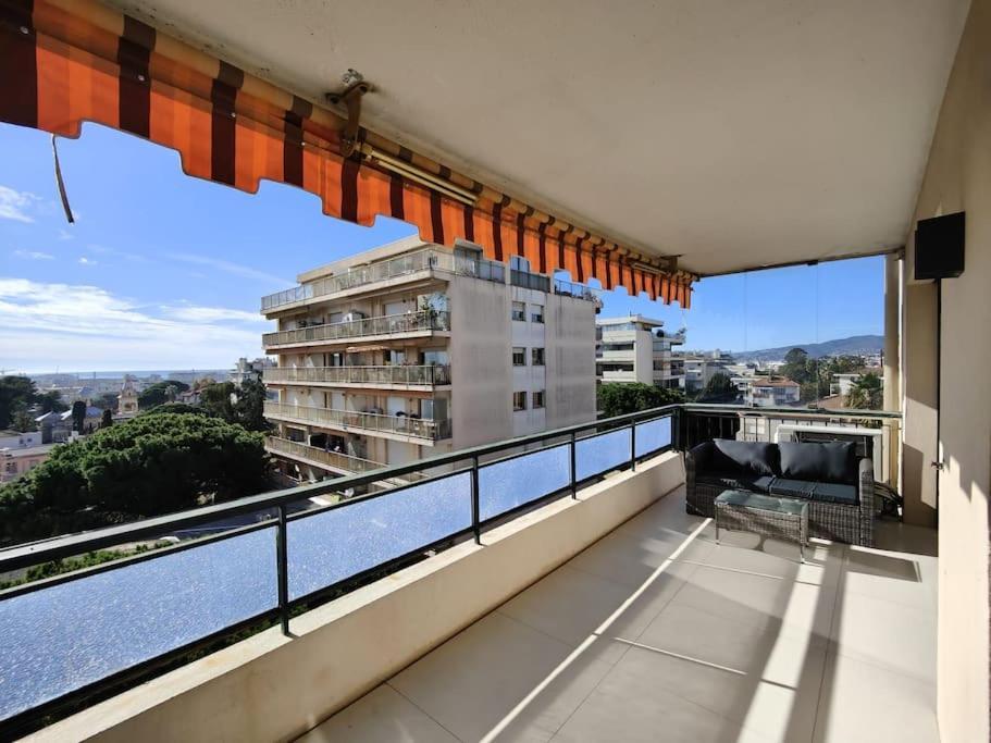 Cannes Vue Mer T2 61M²+ Parking Extérieur photo